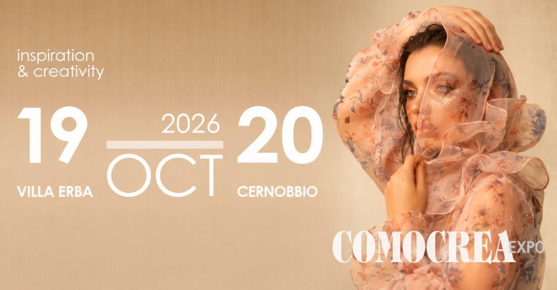 COMOCREA TEXTILE DESIGN SHOW: IL 19 E 20 OTTOBRE A VILLA ERBA